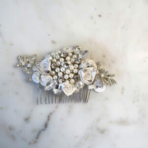 Dazzling Pearl Bridal Comb