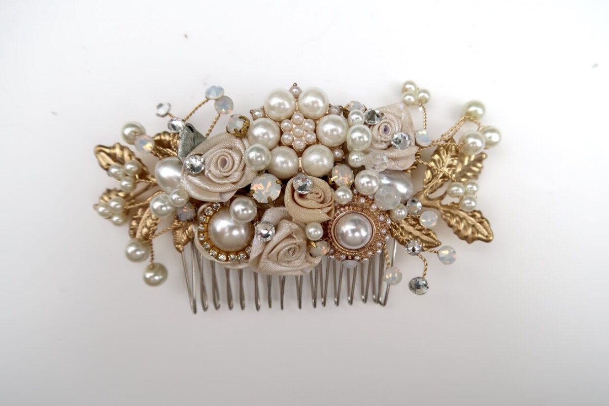 100% Cotton Bridal Hair Accessories for sale