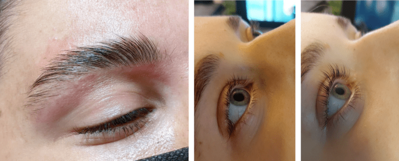 lash and brow lift beauty services